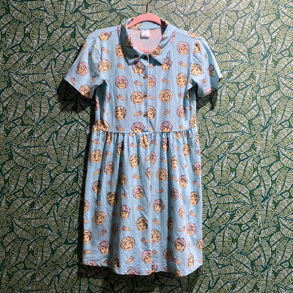 Golden Girls button-up dress